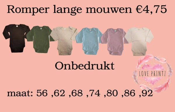 Romper met lange mouwen