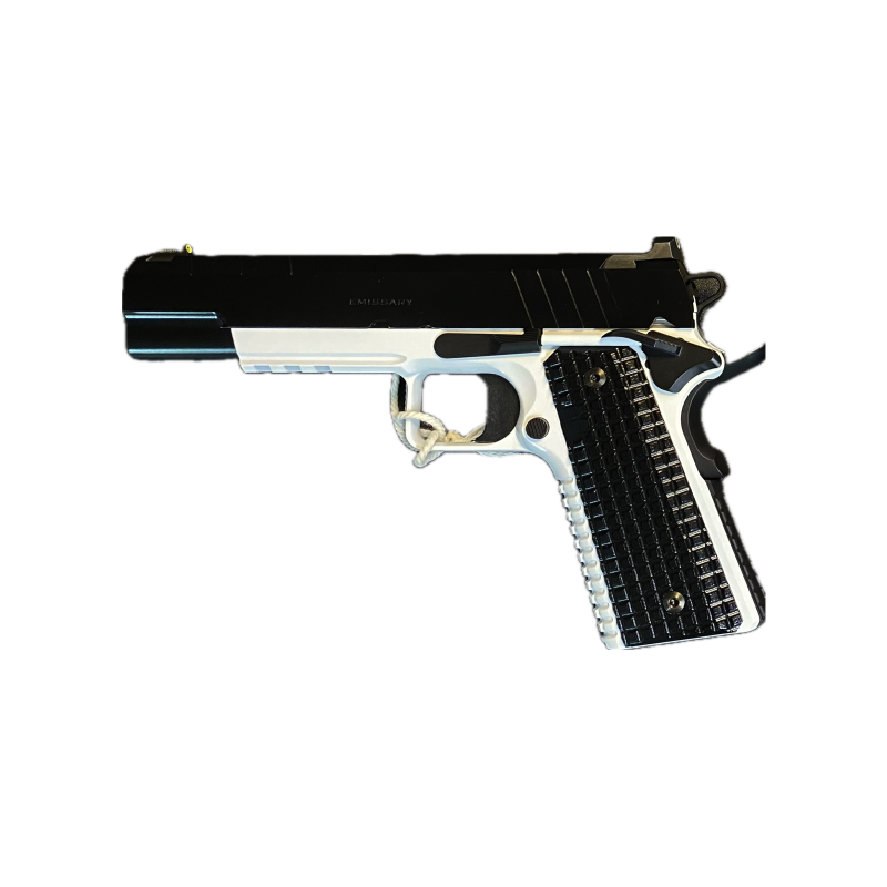 1911 Black & White Gloss Cerakote