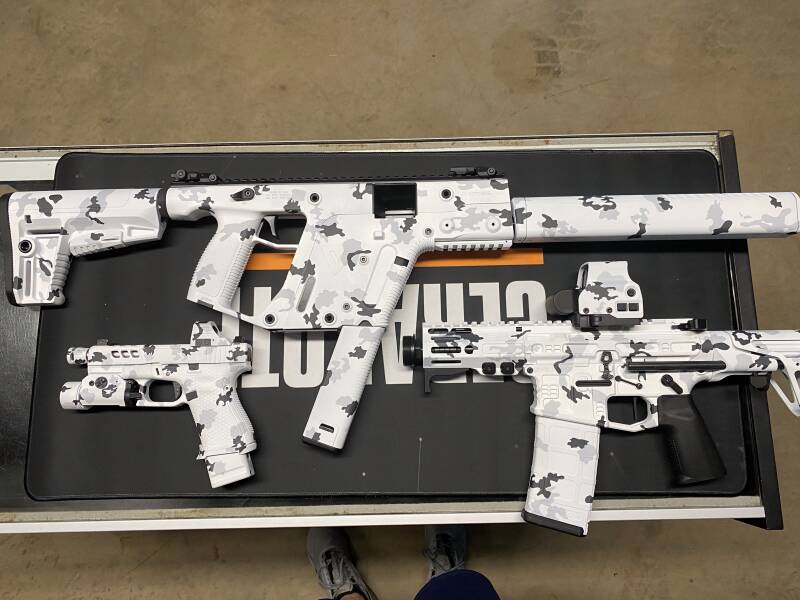 White Camo Cerakote near me