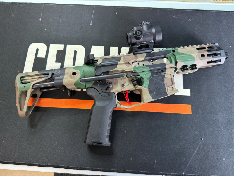 M81 Camo Cerakote distressed cerakote