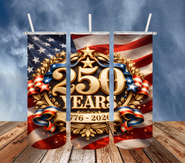 250 Years with Gold Stars