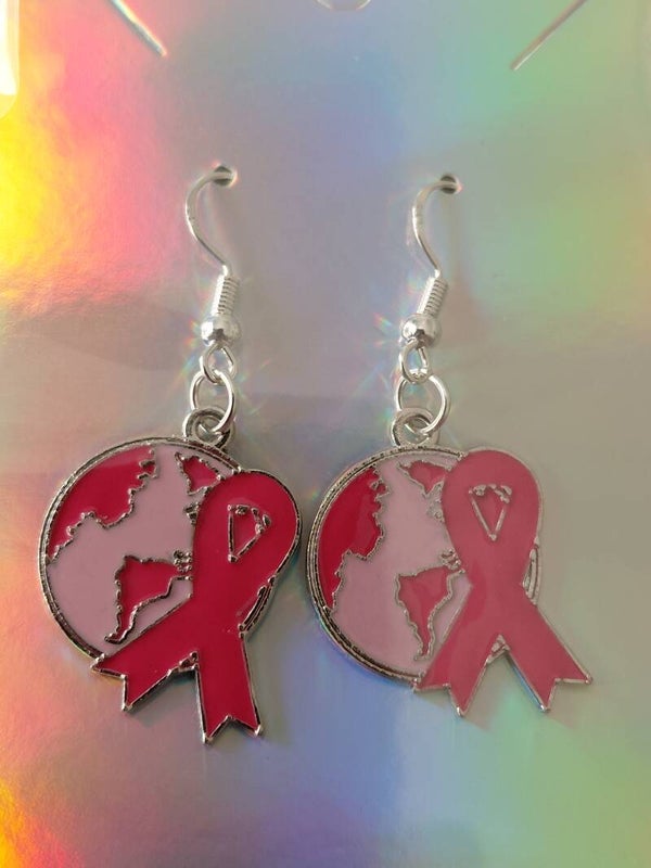 Earth - Breast Cancer Fighter Earrings