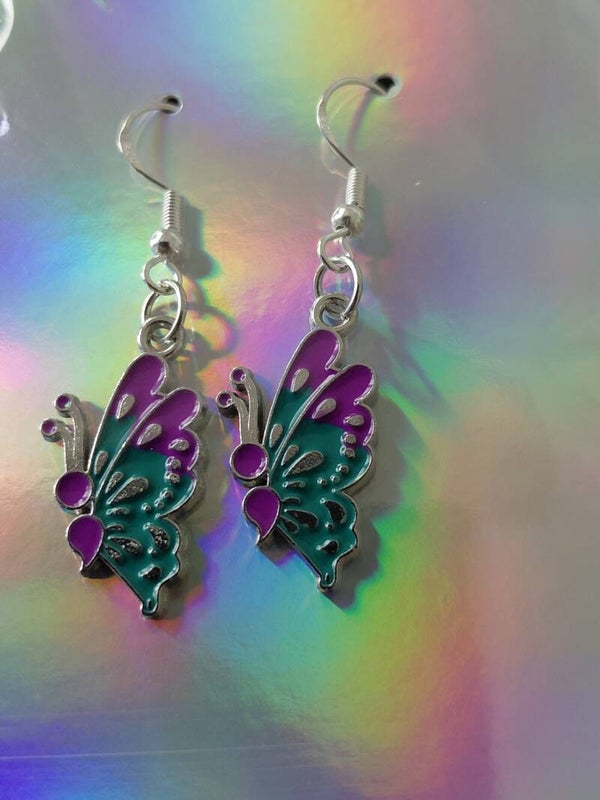 Simi-Colon Butterfly- Suicide Awareness