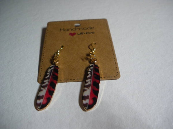 Boucles d'oreilles plume