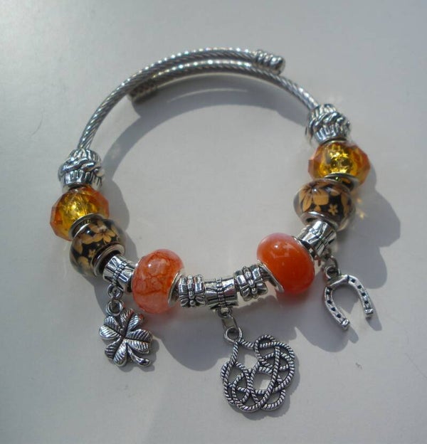 Bracelet jonc argenté