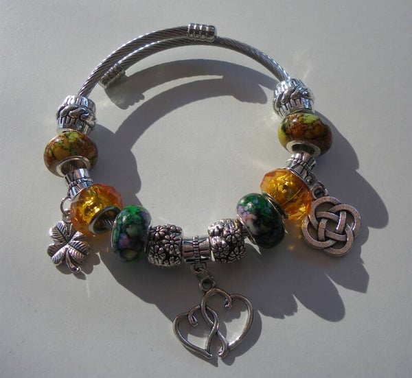 Bracelet jonc argenté