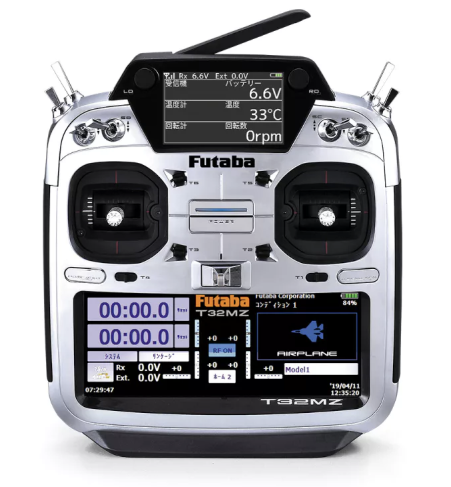 Futaba T32MZ Radio M2 + Récepteur R7208SB