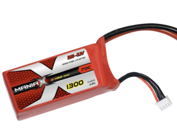 ManiaX LiPo 3S 1300mAh 11.1V eXtreme 70C