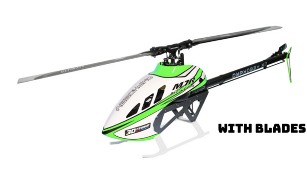 OMPHOBBY M7R RC Helicopter With RotorTech Blades - Green