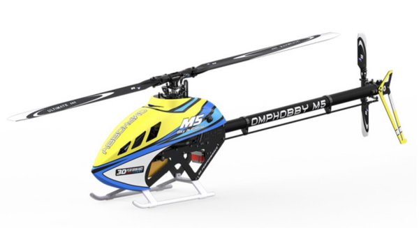 OMPHOBBY M5 RC Helicopter Frame Kit Only - Yellow