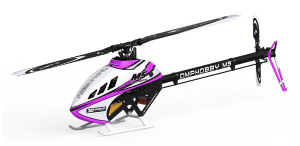OMPHOBBY M5 RC Helicopter Frame Kit Only - Pink
