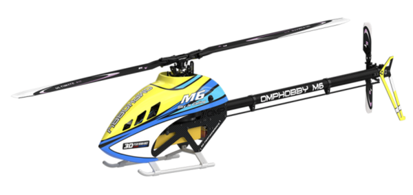 OMPHOBBY M6 RC Helicopter Frame Kit Only - Yellow