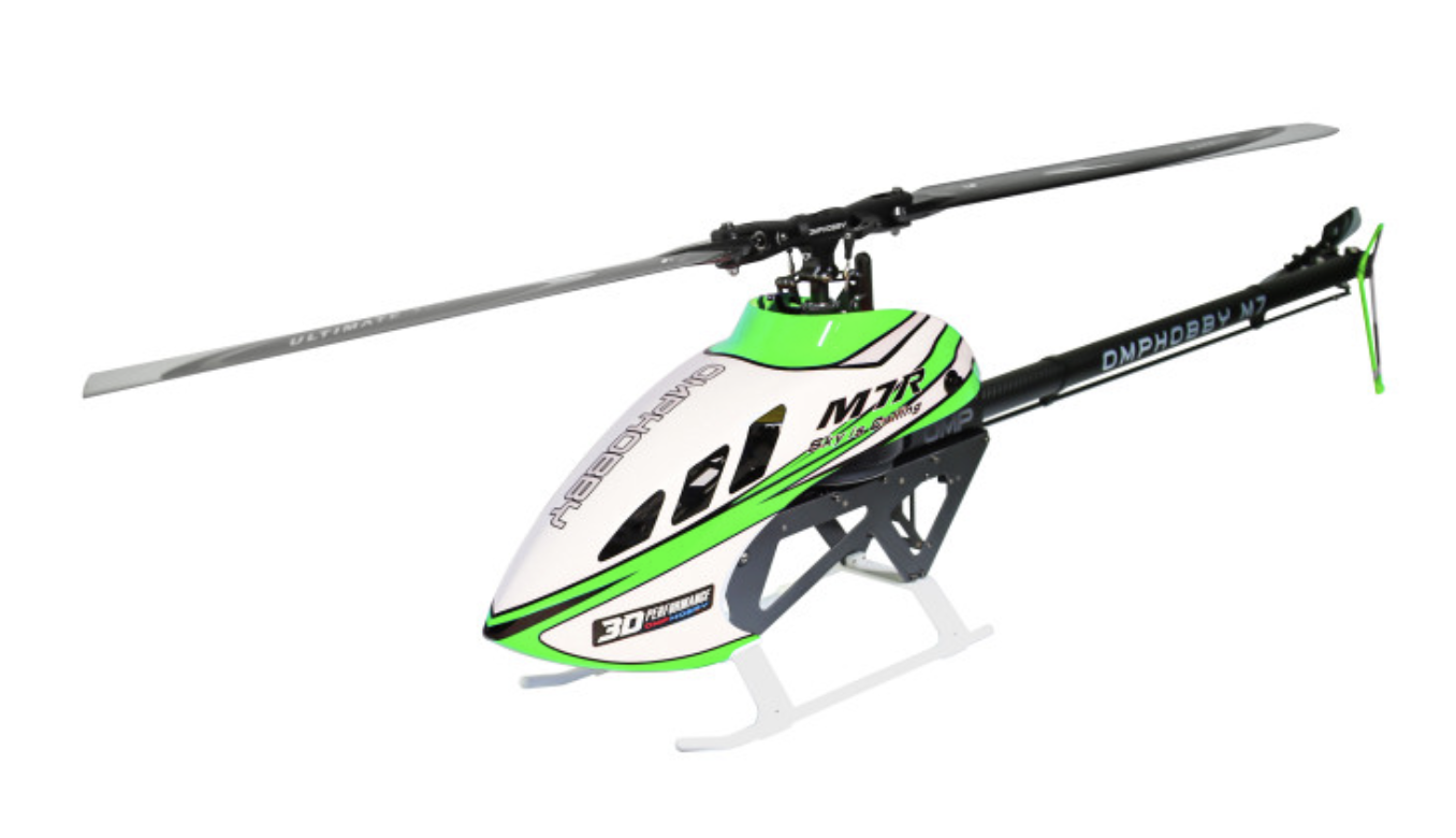 OMPHOBBY M7R RC Helicopter Frame Kit Only - Green