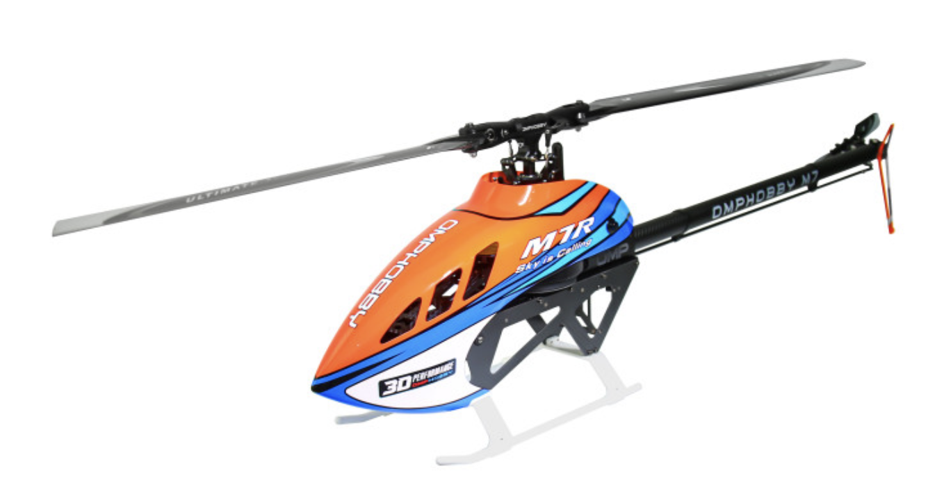 OMPHOBBY M7R RC Helicopter Frame Kit Only - Orange