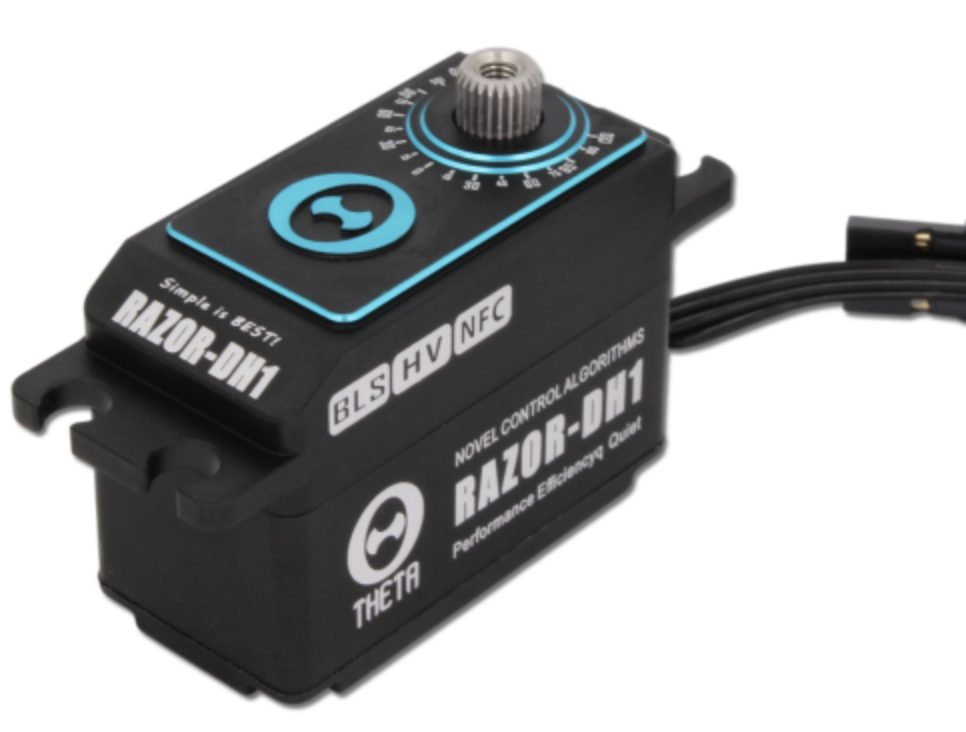 THETA RAZOR-DH1 Low-Profile Brushless HV Servo with NFC