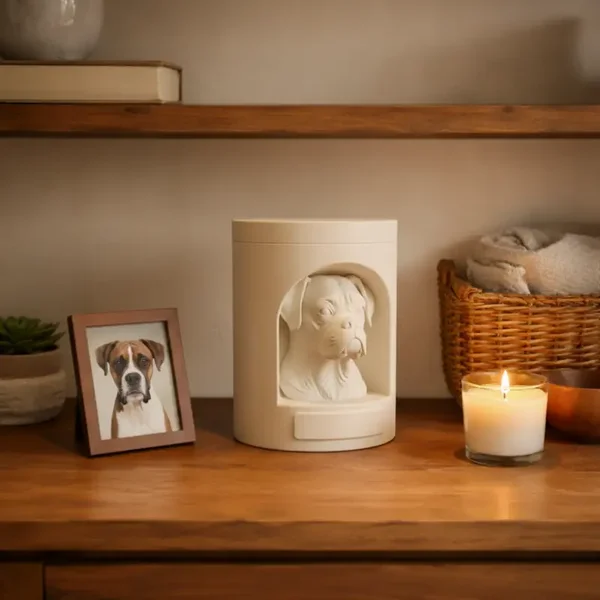 Boxer Urn | Hondenurn voor een Blijvende Herinnering