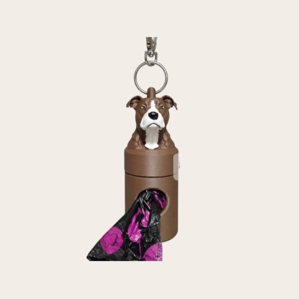American Stafford Poepzakhouder | The Dog Poop Bag
