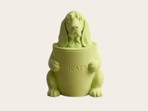 Basset Storage Jar – Personalisatie Mogelijk
