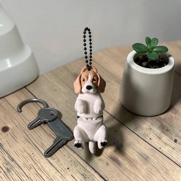 Beagle sleutelhanger