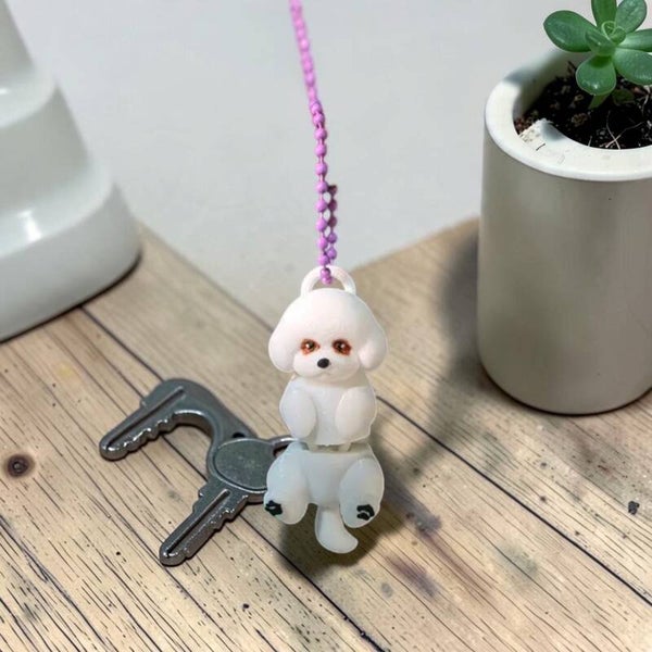 Bichon Frisé Sleutelhanger