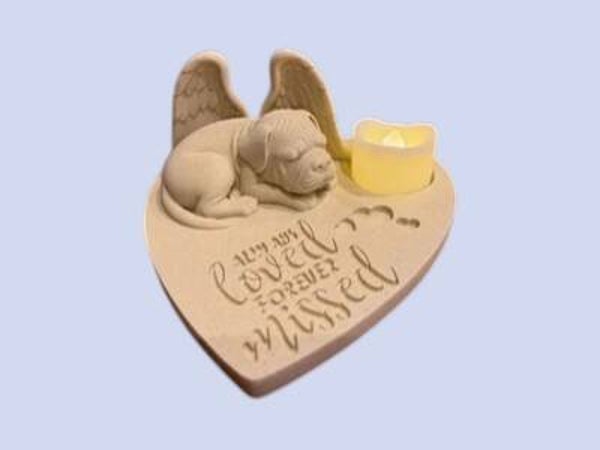 🐾Herdenkingsbeeldje Bull Mastiff – Always Loved, Forever Missed