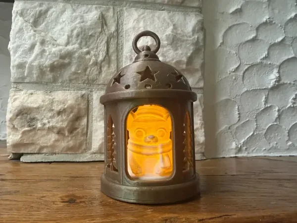 Chihuahua Lantaarn – Warm Winterlicht & Dierendecoratie
