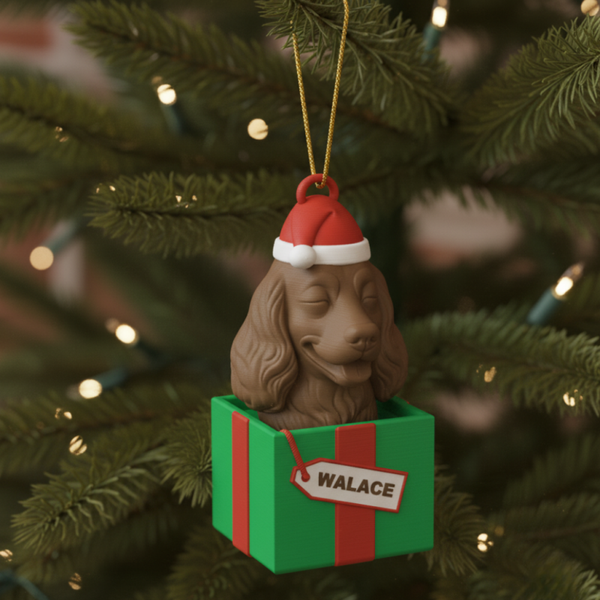 Labrador Kerstornament – Warm & Vriendelijke Kerstdecoratie