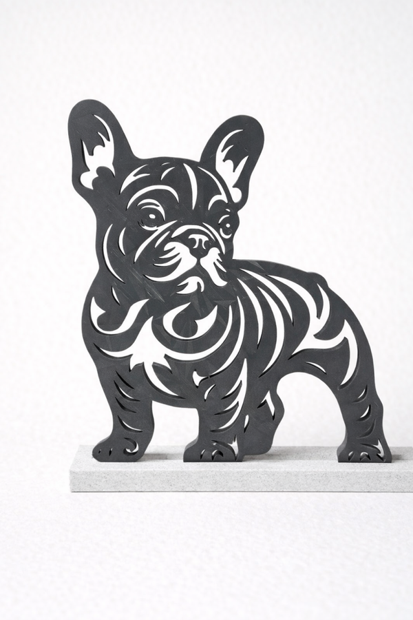 Franse Bull Muurdecoratie – 3D‑Print Wanddecoratie