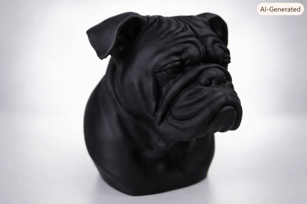 Engelse Bull Buste – Stoer & Stijlvol