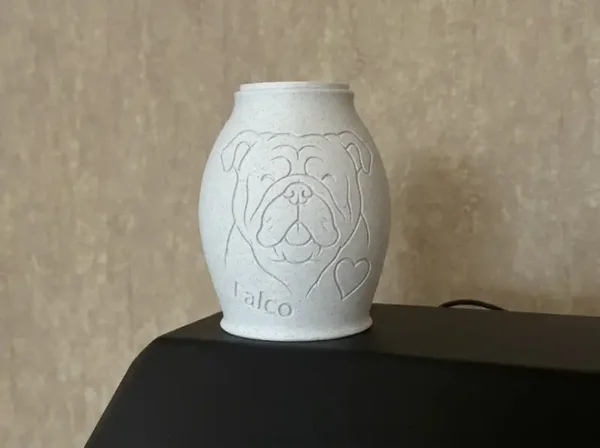 Engelse Bulldog Urn | Eternal Lines