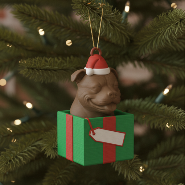 Cane Corso Kerstornament – 6 cm – Stoere & Warme Kerstdecoratie