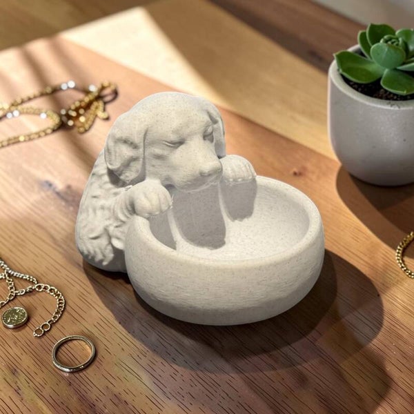 Golden Retriever Sieraden- & Sleutelbakje
