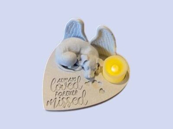 🐾 Herdenkingsbeeldje Deense/Duitse Dog – Liefdevol & Tijdloos