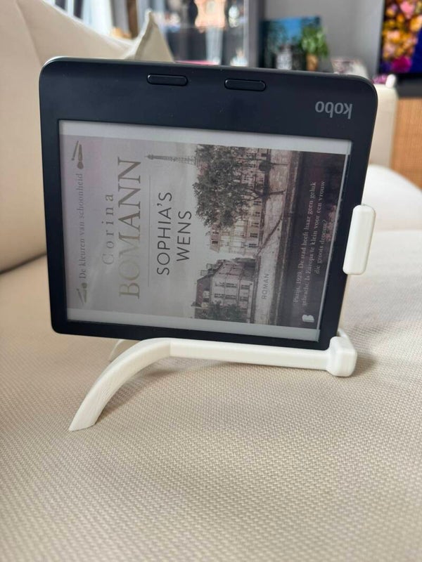 E‑reader Standaard met ruimte voor afstandbediening