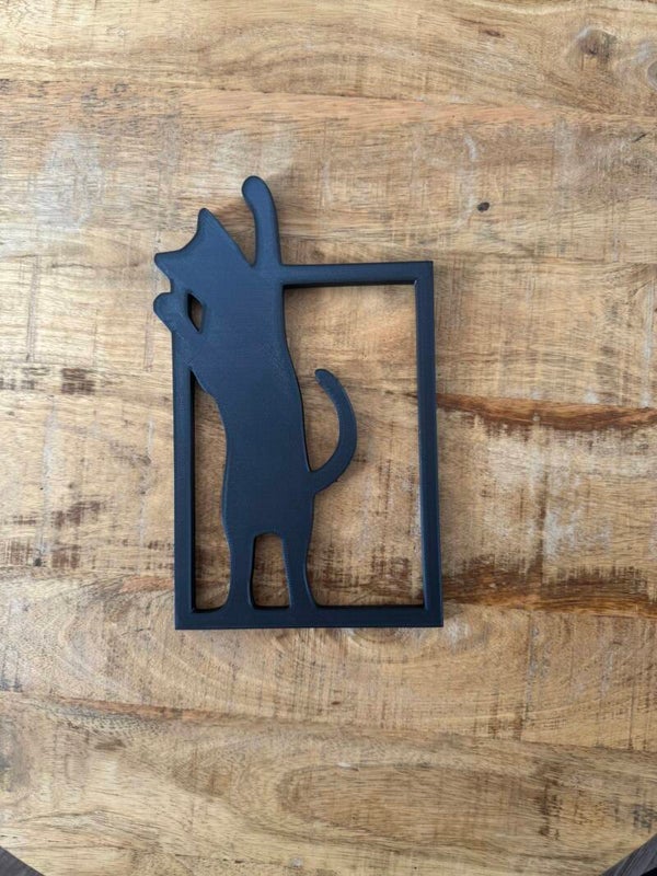 Muurdecoratie Kat in Raam