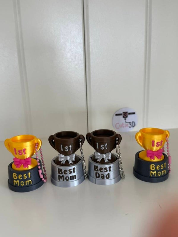 Clicker Beker Best Mom –  Fidget voor Rust, Focus & Ontprikkeling