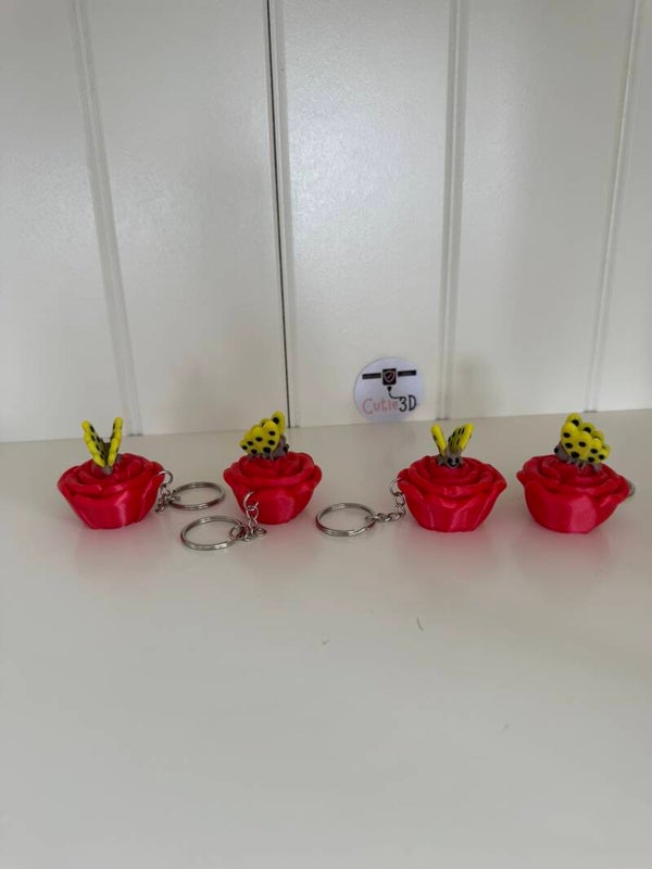 Clicker Vlinder op Bloem – Lieve Fidget voor Rust, Focus & Ontprikkeling
