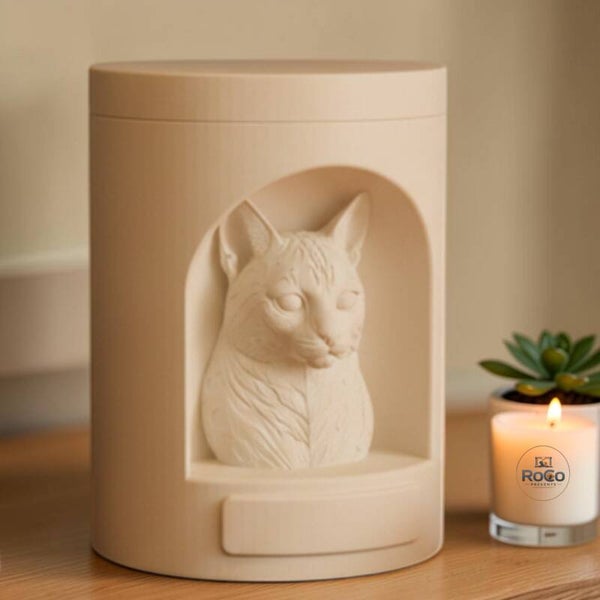 Ocicat Urn – Handgemaakte kattenurn