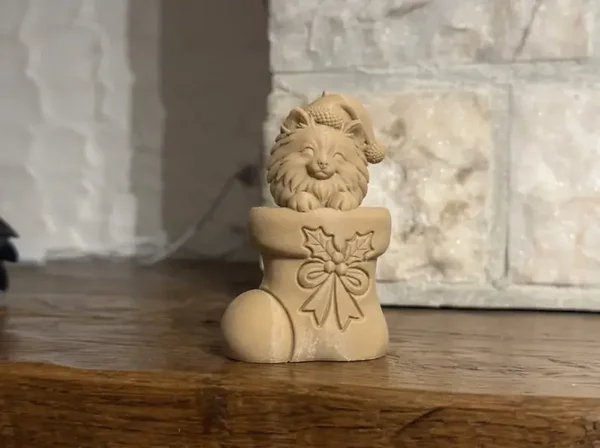 Pomeranian Kerstsok – Schattige Honden Kerstdecoratie in Diverse Kleuren
