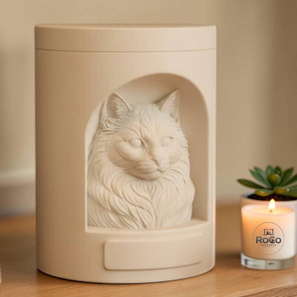 Ragdoll Urn – Handgemaakte kattenurn