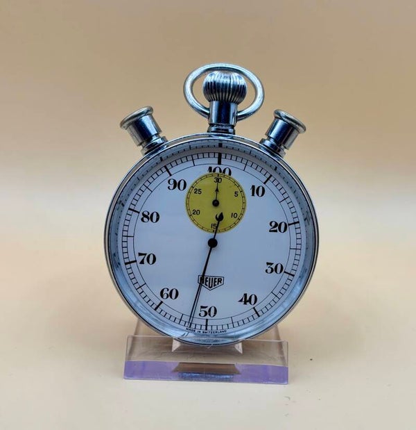 Heuer rattrapante permanent motion jaren 50-60