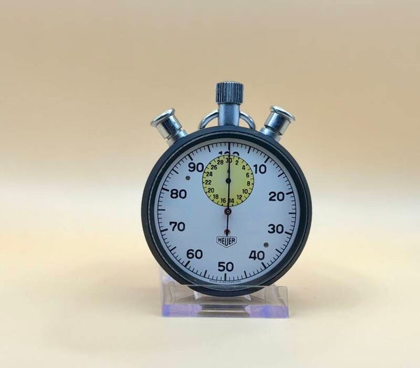 Heuer rattrapante permanent motion jaren 70