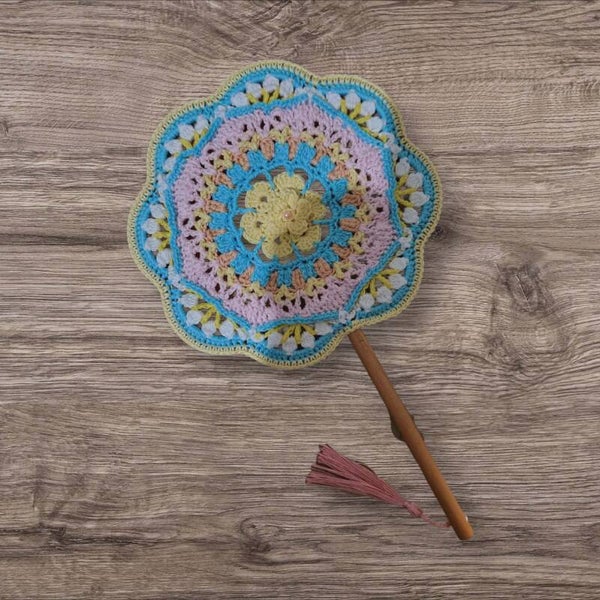 Evantail japonais fleur