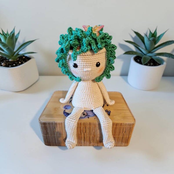 Poupée plante (déco)