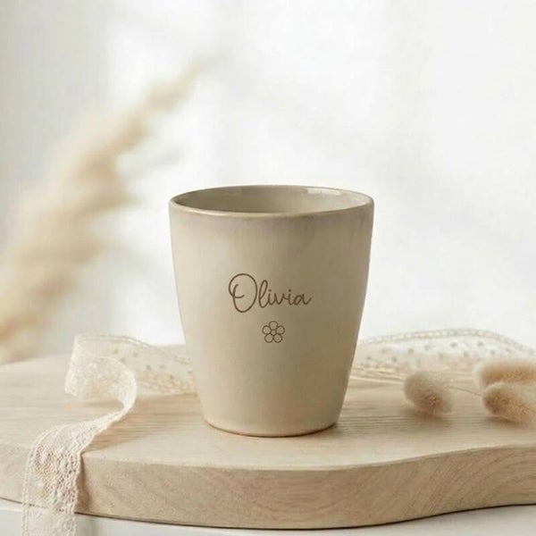 Gepersonaliseerde mok | Beige