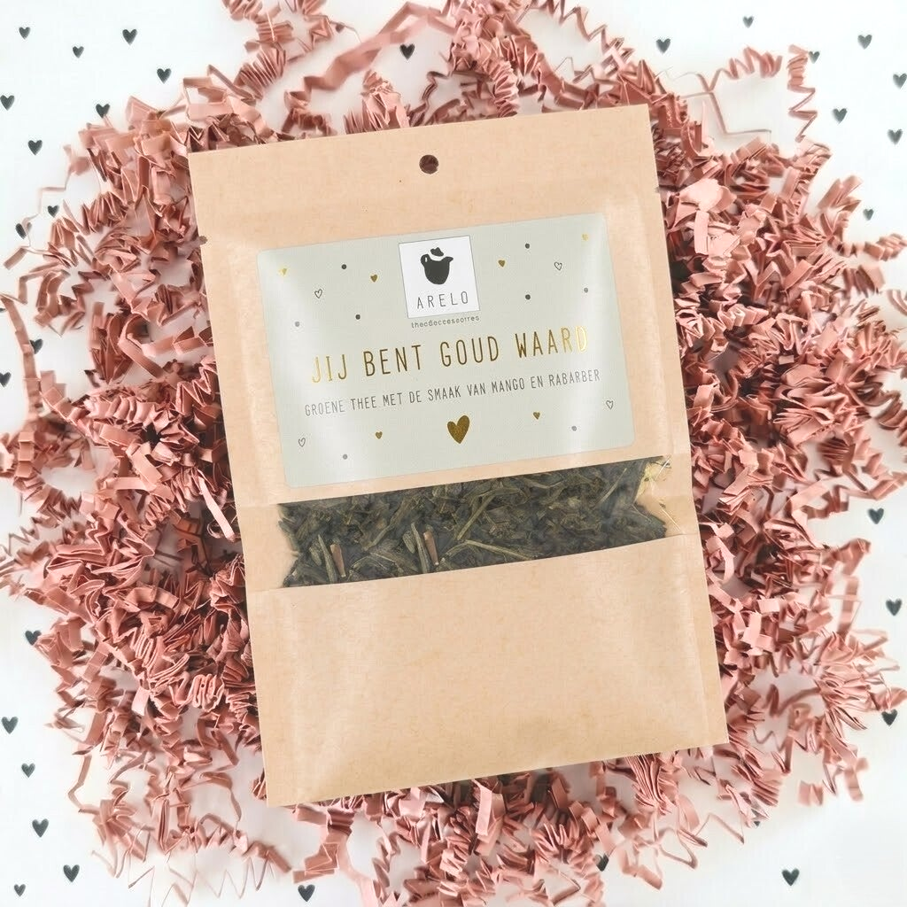 Thee cadeau | Jij bent goud waard thee