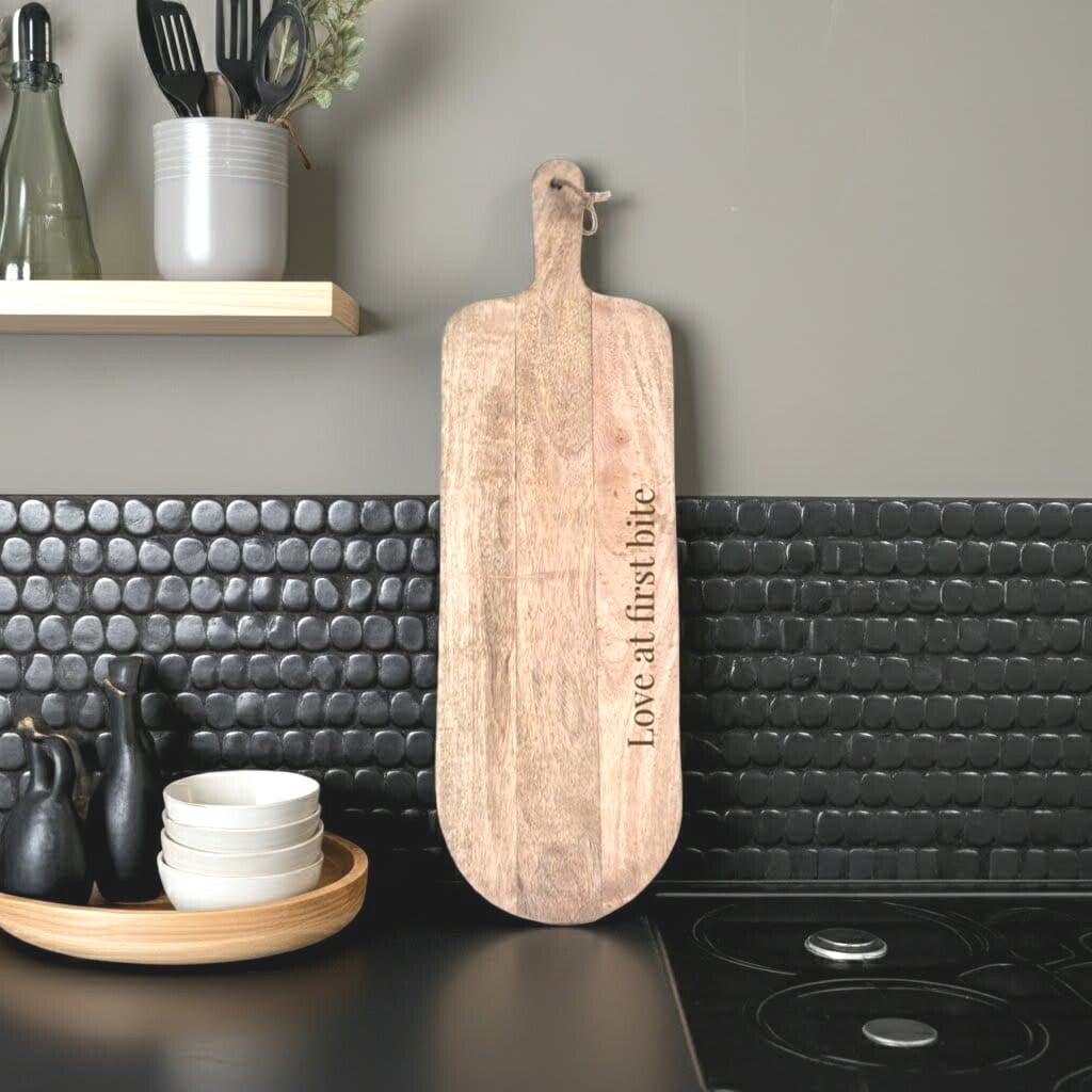 Serveerplank | Met eigen tekst of standaard ontwerp