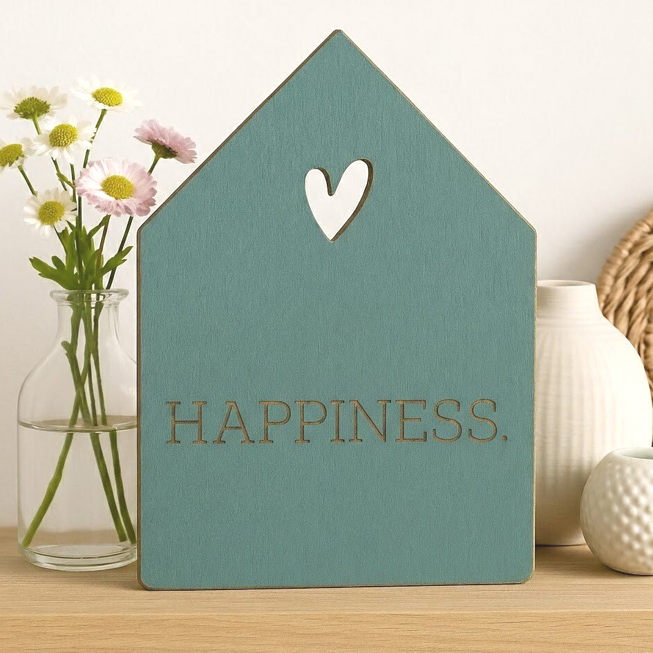 Houten huisje | Happiness