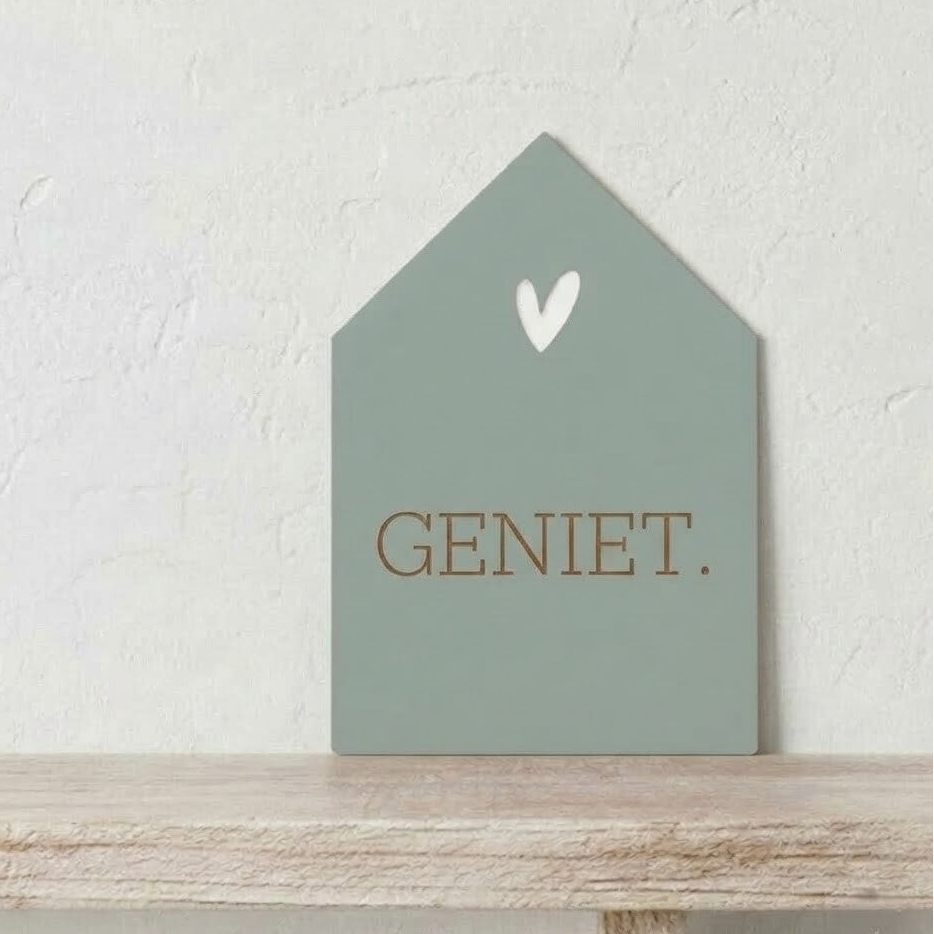 Houten huisje | Geniet.