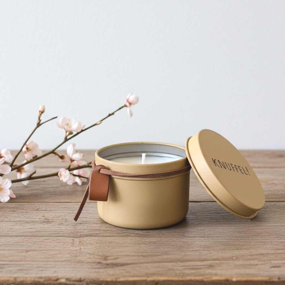 Geurkaars in blik | Knuffel!